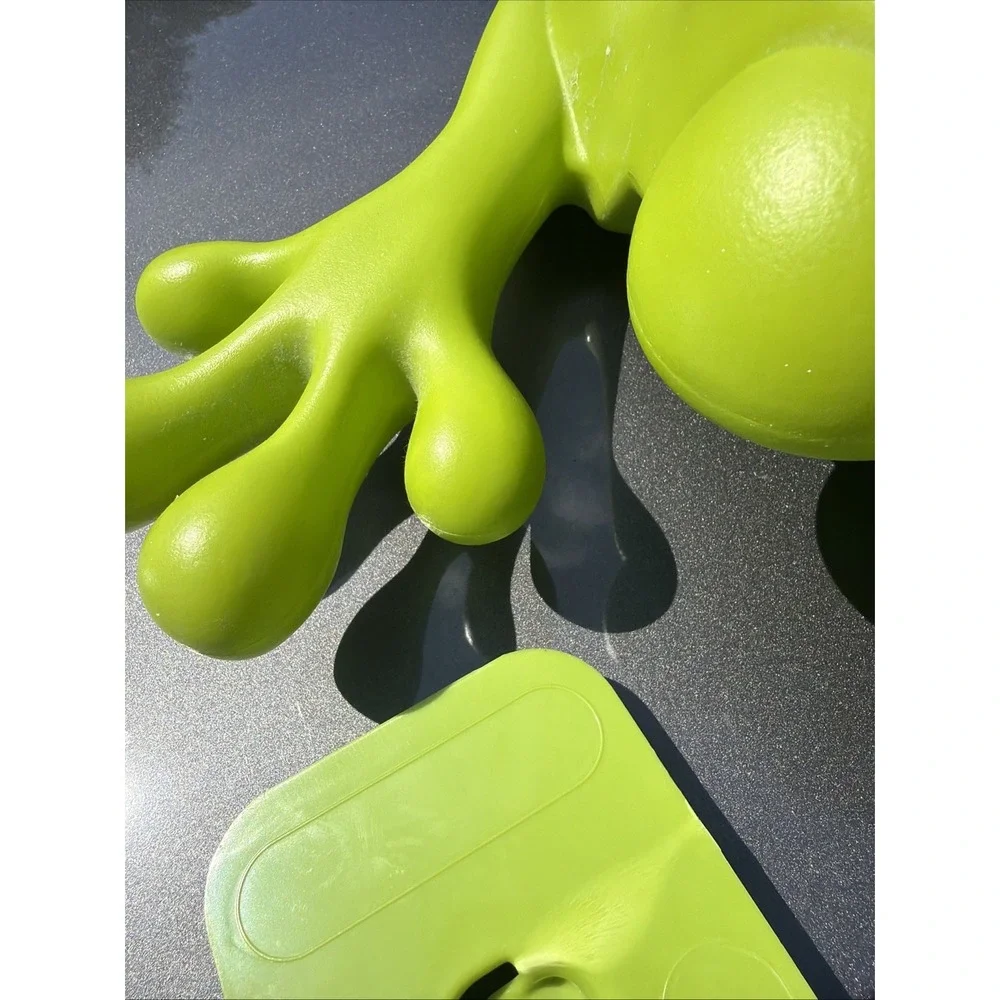 Boon Frog Pod Bath Tub Toy Scoop & Storage Holder Caddy Storage Pool Water Green